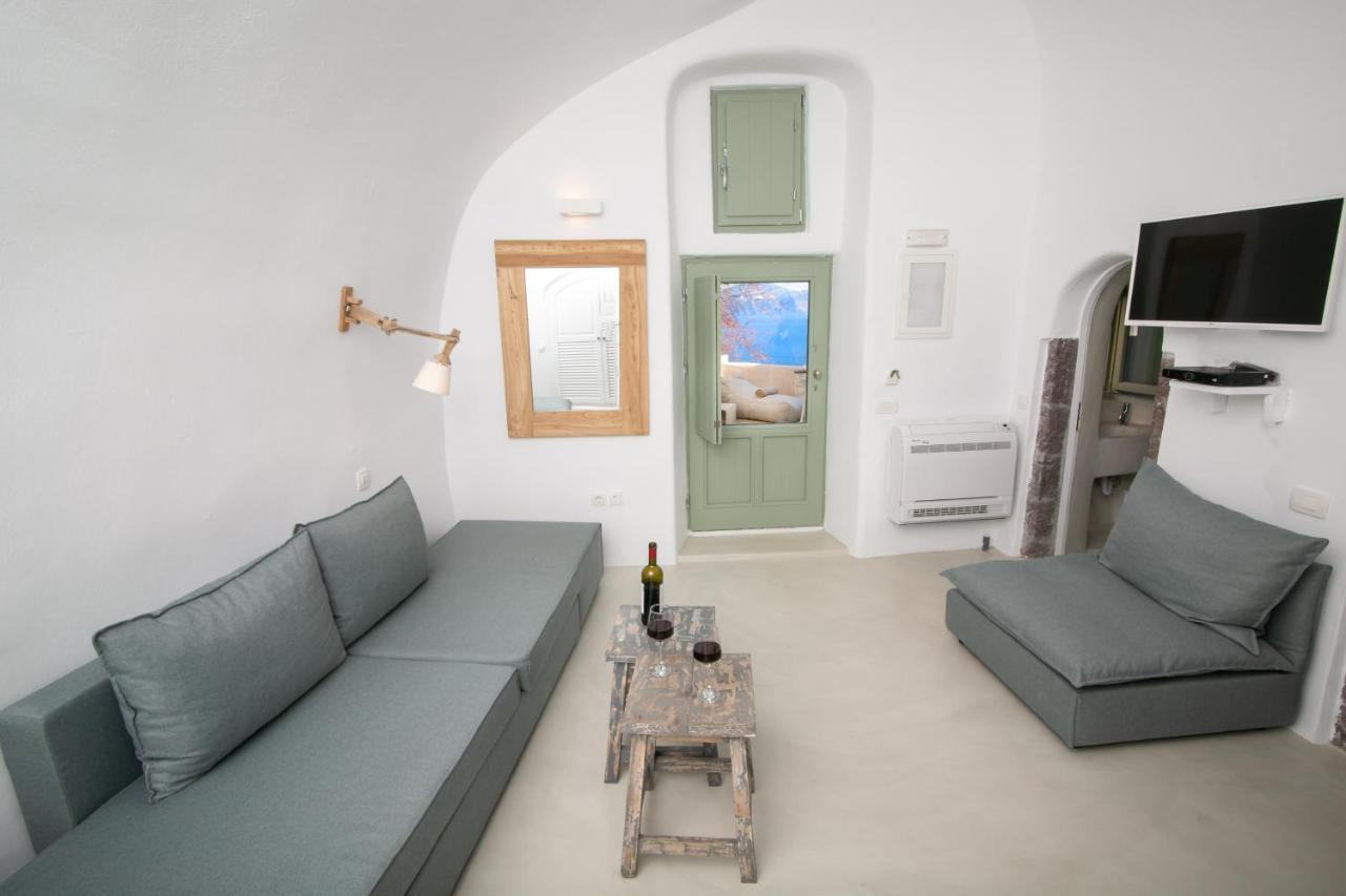 Opsis Cave House Lejlighed Oía Eksteriør billede