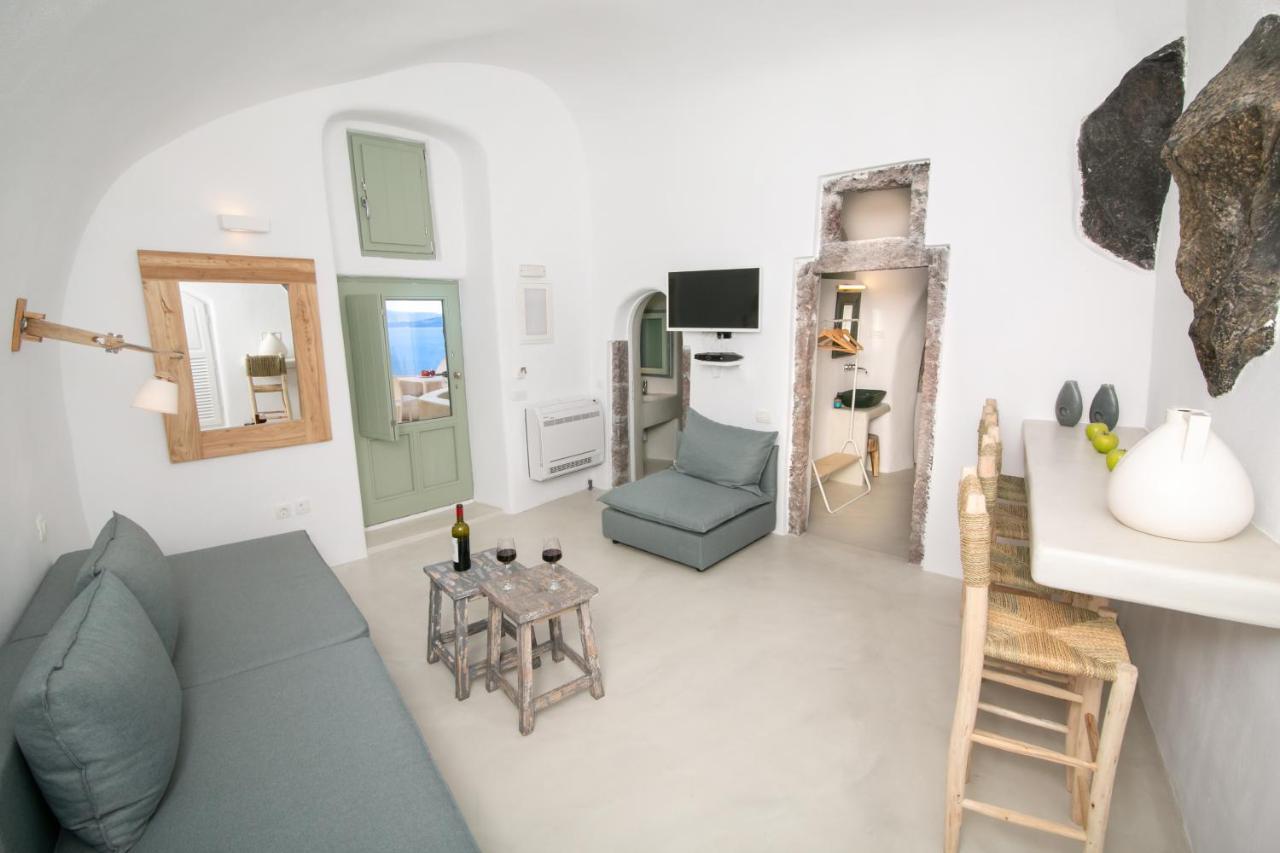 Opsis Cave House Lejlighed Oía Eksteriør billede